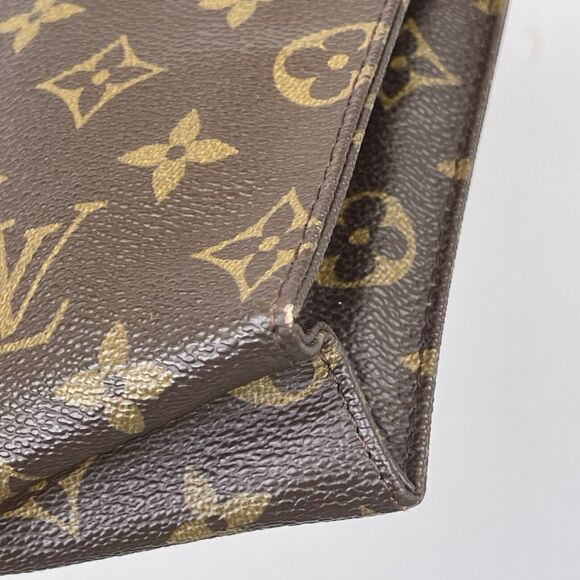 Louis Vuitton Toiletry Monogram Pouch 26 Brown Canvas - Picture 5 of 13